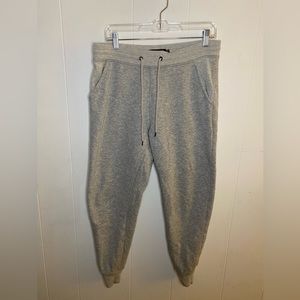American Eagle Grey Cuffed Joggers